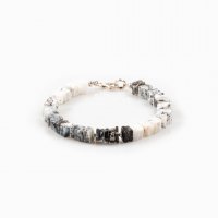 Bracelet opale dendritique 