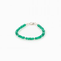 Bracelet onyx vert 