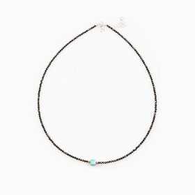 Collier spinelle et turquoise 